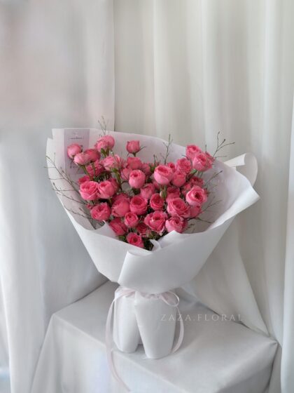 Bó Hồng Chùm Sofia Size Nhỏ
