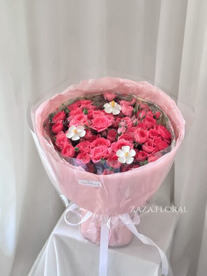 Bó Hồng Chùm Sofia Mix Hoa Khô
